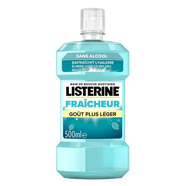 Listerine Bain de Bouche Fraîcheur Goût Plus Léger 500ml