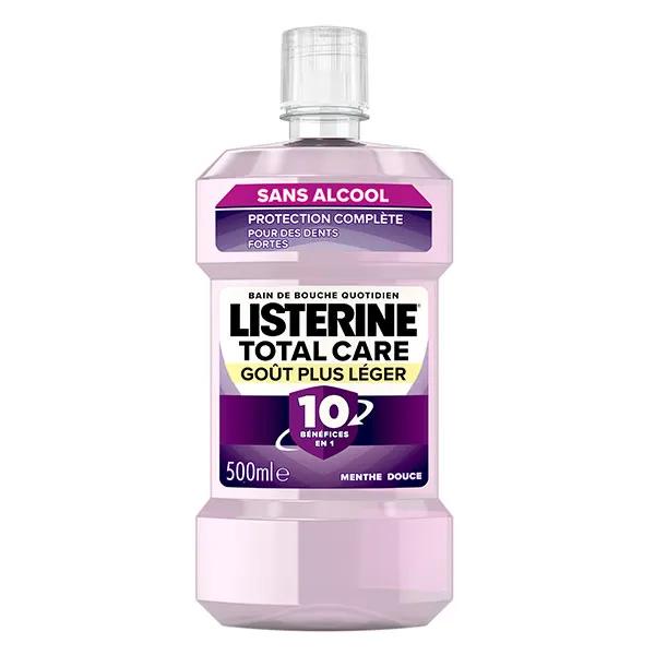 Listerine Bain de Bouche Total Care 10en1 Gout Plus léger 500ml