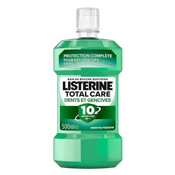 Listerine Bain de Bouche Total Care 10en1 Dents et Gencives 500ml