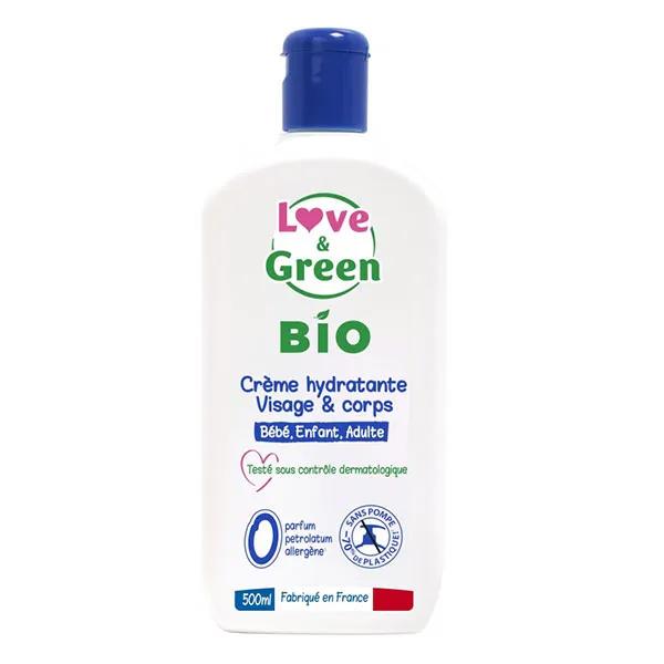 Love & Green Crème Hydratante Visage & Corps Bio 500ml