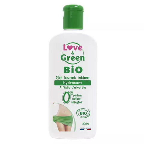 Love & Green Gel Lavant Intime Hydratant Bio 200ml
