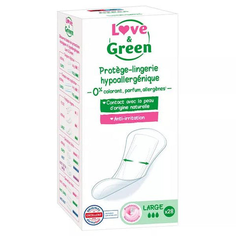 Love & Green Protèges Slips Large 28 unités