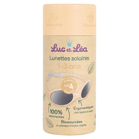 Luc & Léa Solaire Sonnenbrille Biobasiert 1-3 Jahre Pfirsich