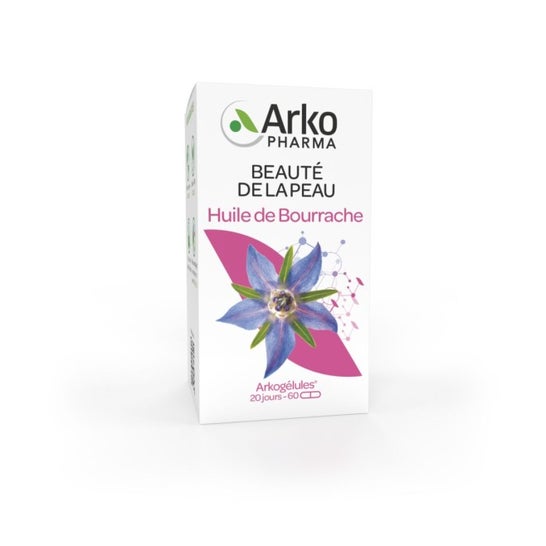 Arkopharma Arkogélules Huile De Bourrache 60 gélules