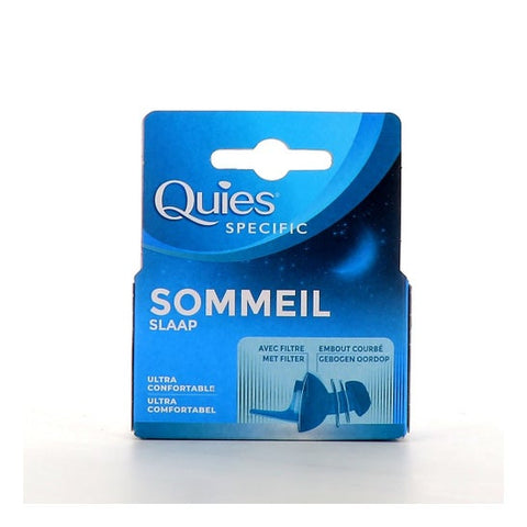QUIES Spezielle Schlaf-Ohrstöpsel 24 dB