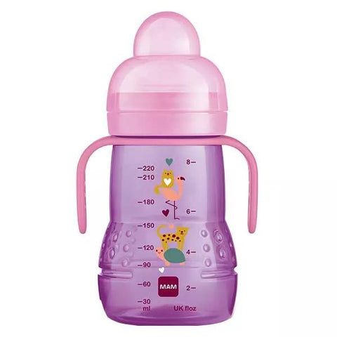 MAM Transition Bottle +4m Pink Heart 220ml