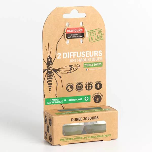 Manouka Double diffuseur coloris Vert
