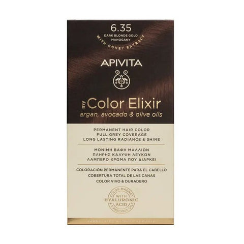 Apivita Kit My Color Elixir teinture capillaire No. 6,35