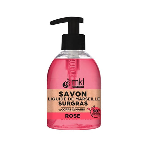 MKL Marseille Liquid Soap Super-Fatted Rose (300 ml)