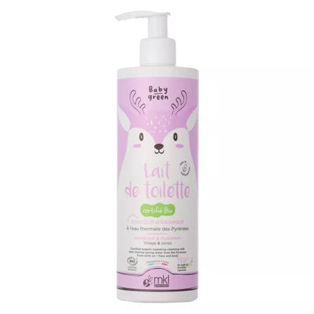 MKL Green Nature Baby Green Lait de Toilette Bio 400ml