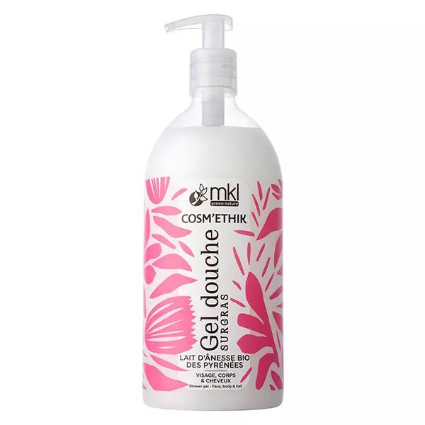 MKL Green Nature Cosm'Ethik Gel Douche Lait d'Ânesse du Gers 1L