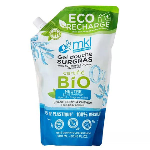 MKL Green Nature Bio-Duschgel Nachfüllpackung** Neutral 900ml