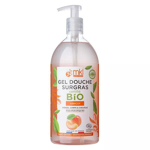 MKL Green Nature Duschgel Überfettend Bio-Aprikose 1L