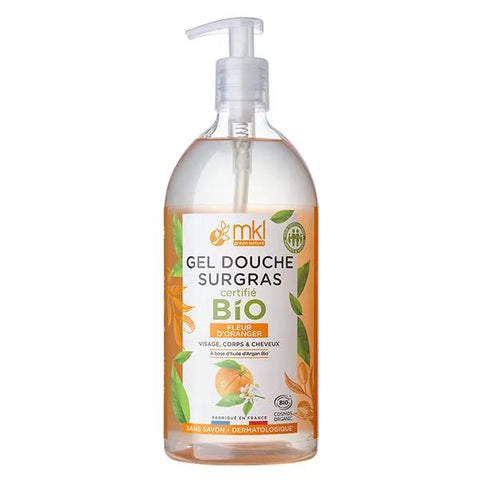 MKL Green Nature Duschgel Überfettend Bio-Orangenblüte 1L