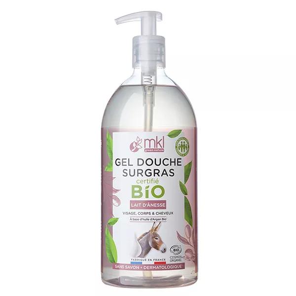 MKL Green Nature Gel Douche Surgras Lait d'Ânesse Bio 1L