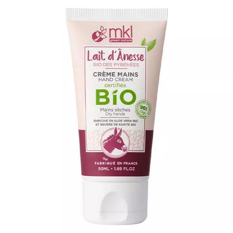 mkl Bio-zertifizierte Eselmilch-Handcreme (50 ml)