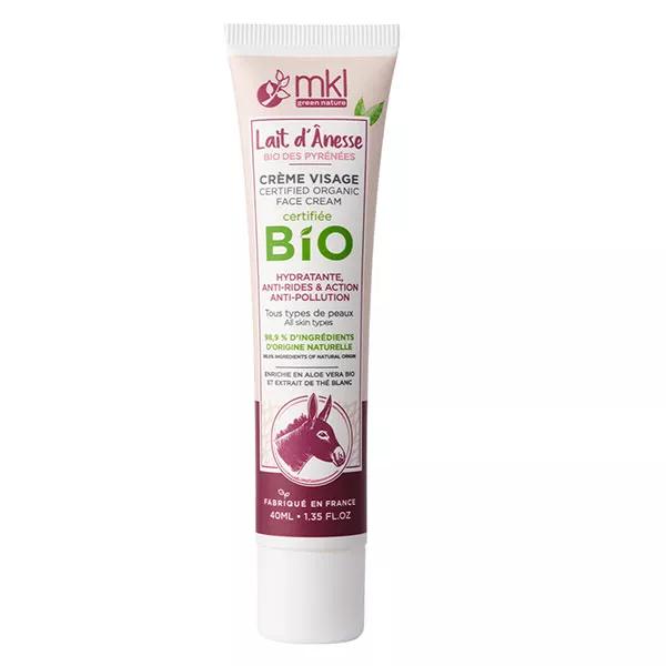 MKL Green Nature Lait d'Anesse Crème Visage Bio 40ml