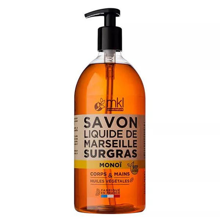 MKL Green Nature Savon Liquide de Marseille Monoï 1L