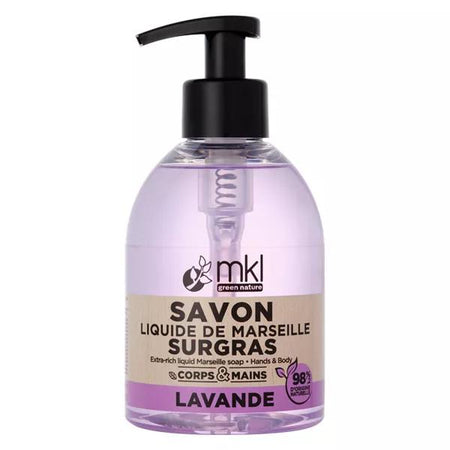 MKL Green Nature Savon Liquide de Marseille Surgras Lavande 300ml