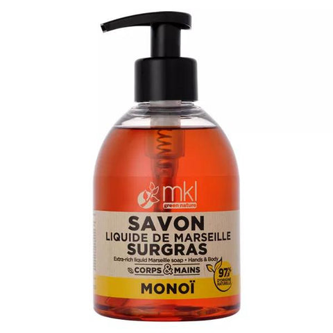 MKL Green Nature Savon Liquide de Marseille Überfettet Monoi 300ml