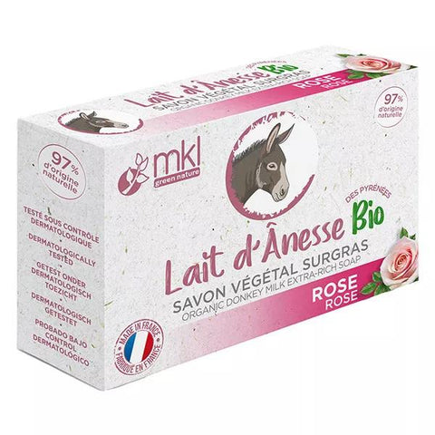 MKL Eselsmilchseife Rose 100g