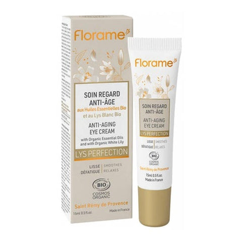 Florame Anti-Aging-Augenpflege 'Lys Perfection' (15 ml)
