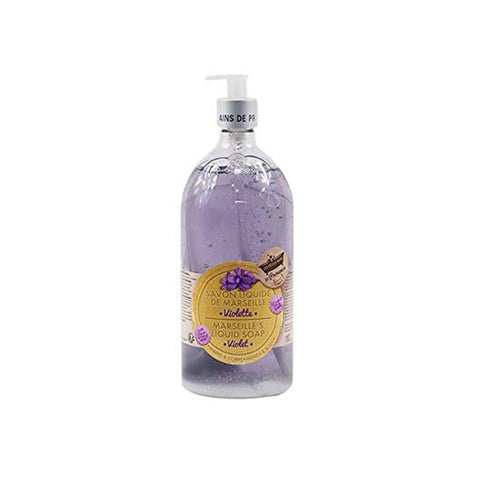 Les Petits Bains de Provence Flüssige Seife Veilchen 1L