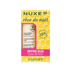 Nuxe Rêve De Miel Feuchtigkeitsspendender Lippenpflegestift 2x4g