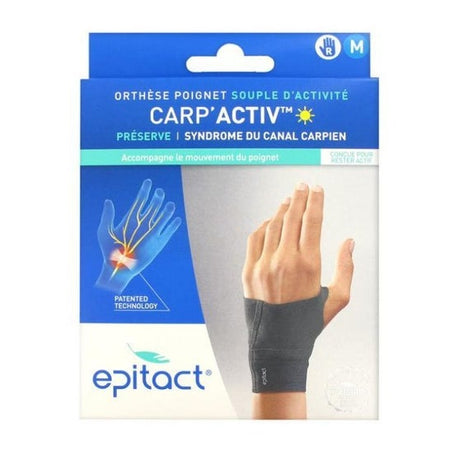 Epitact Carp'Activ orthèse de poignet simple d'activité droit M