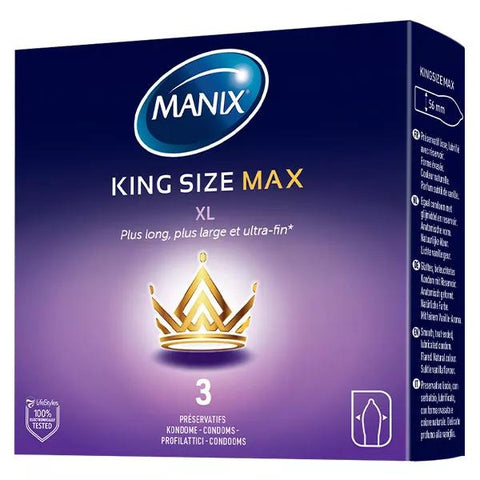 Manix King Size Max Comfort 3 condoms