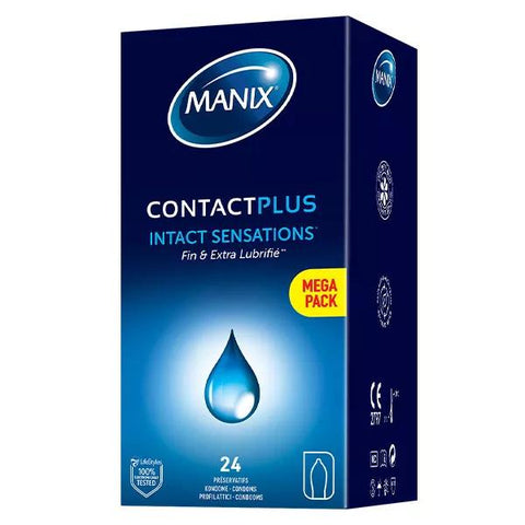 Manix Natürliche Empfindungen Kontakt Plus Unverfälschte Empfindungen 24 Kondome