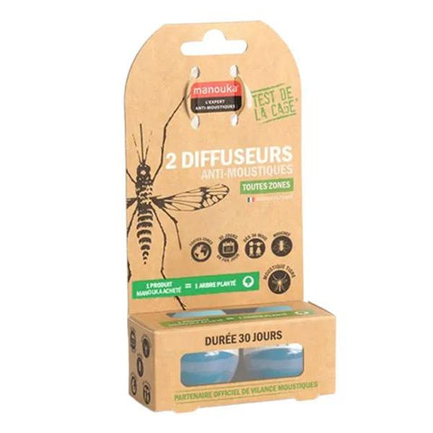 Manouka Doppel-Diffusor in Blau