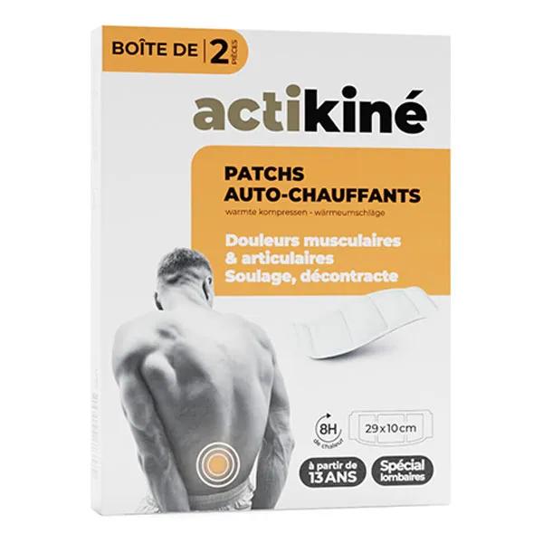 Marque Verte Actikiné Patch Auto-Chauffant 29 x 10cm 2 unités
