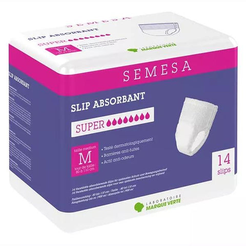 Marque Verte Semesa Inkontinenzslips Super Größe M 14 Stück