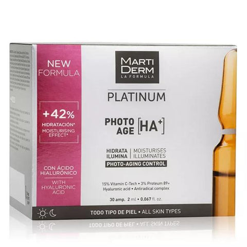 MartiDerm Platinum Photo-Age HA+ 30 Ampullen