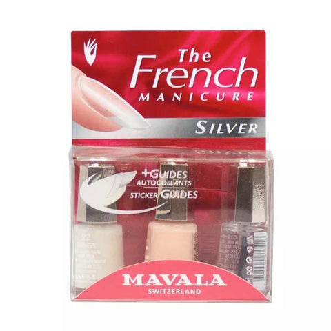 Mavala French Manicure Set Silver