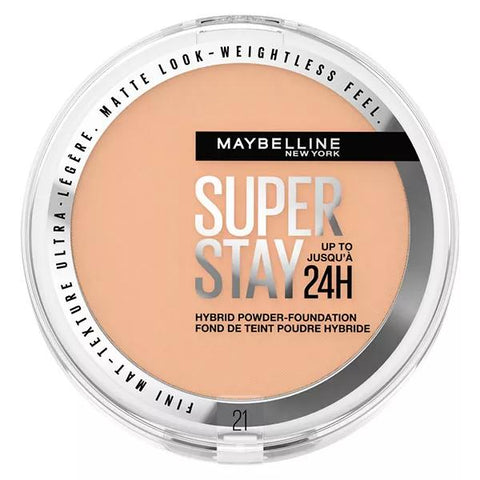 Maybelline New York Superstay 24h Hybrid-Puder-Foundation Nr. 21 9g