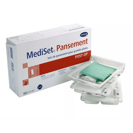 MediSet pansements POSTOP - Boîte de 3 - Grandes plaies (10 - 20 cm)