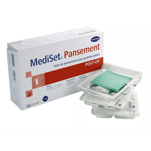 MediSet pansements POSTOP - Boîte de 3 - Plaies moyennes (5 - 10 cm)
