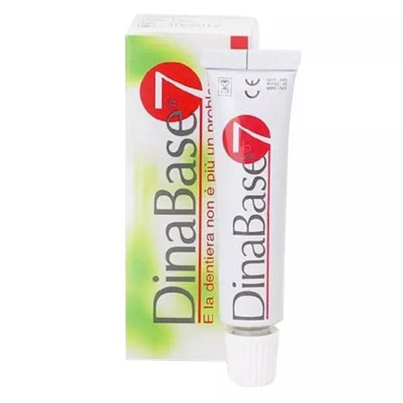 Medident Dinabase 7 Gel Adhésif effet ventouse pour Prothèse Dentaire 20g