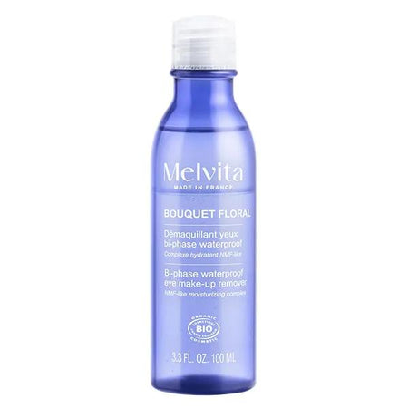 Melvita Bouquet Floral Detox Démaquillant Yeux Bi Phase Waterproof Bio 100ml