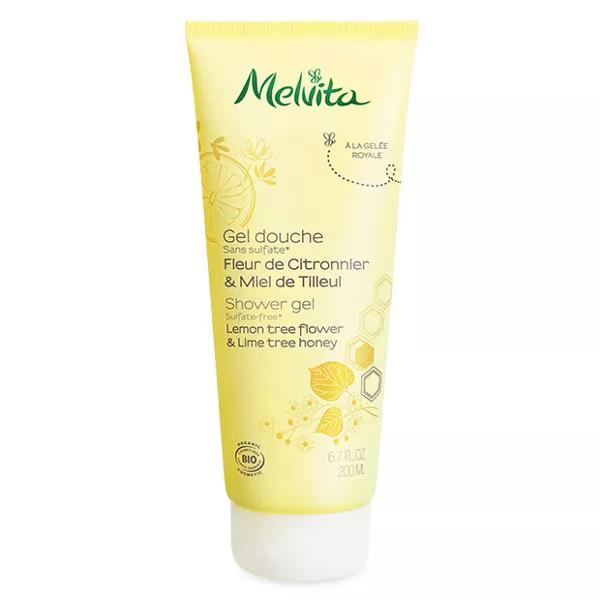 Melvita Les Essentiels Crème de Douche Fleur de Citronnier & Miel de Tilleul Bio 200 ml
