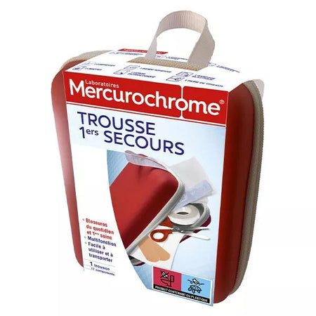 Mercurochrome Hygiène et Soins Trousse Premiers Secours