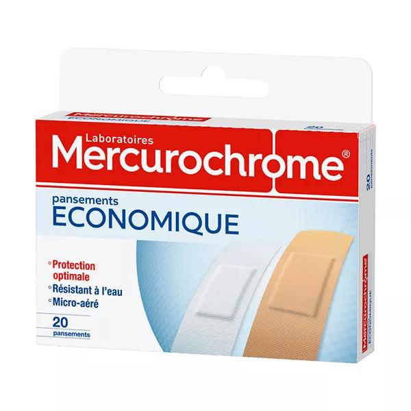 Mercurochrome Pansements Economique boite de 20