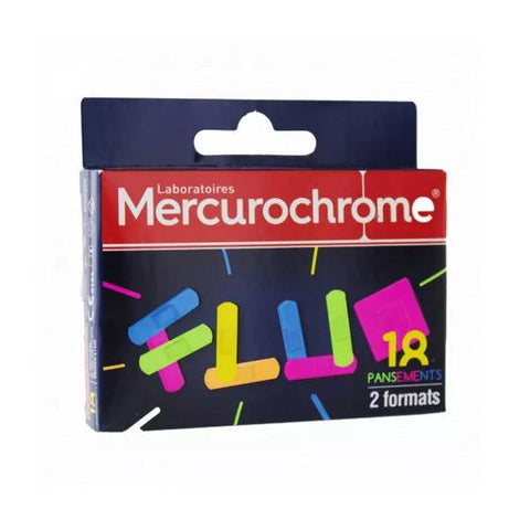 Mercurochrome Fluo-Pflaster, 18 Stück