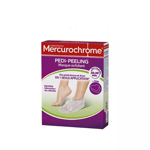 Mercurochrome Pedi-Peeling Peeling-Maske (1 Paar)