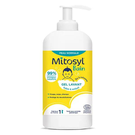 Mitosyl Gel Lavant pour Bébé Corps et Cheveux 490 ml