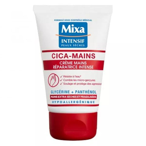 Mixa Corps Cica-Mains Crème Mains Réparatrice Intense (50 ml)