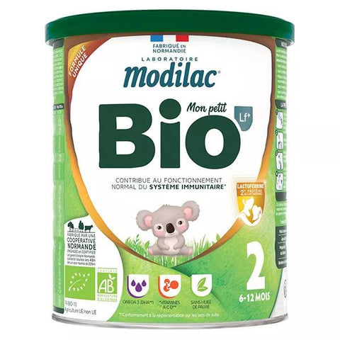 Modilac Mon Petit Bio Lf+ Folgemilch 2. Lebensjahr 800g