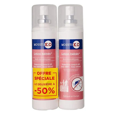 Mousti K.O Mosquito Repellent Lotion - Babies from 6 months and pregnant women 100ml